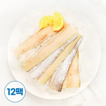 제주 손질 갈치 1.2kg(100g x 12팩) 냉동 뼈없는 갈치 구이 조림