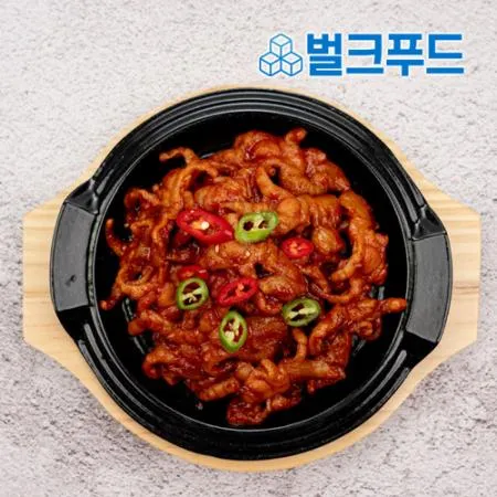 매운 불 닭발 1kg 무뼈 양념닭발 숯불 캠핑음식 이미지
