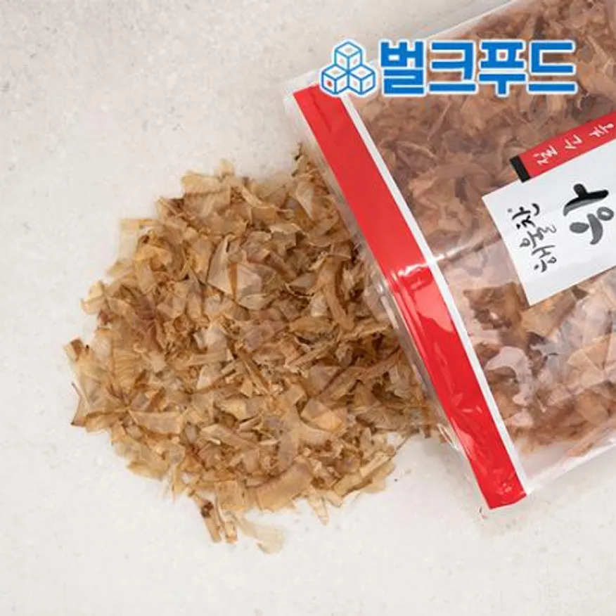 가쓰오부시 2kg(500g x 4팩) 업소용 가스오부시 타코야끼 재료 이미지