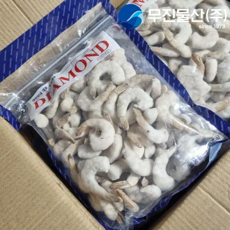 다이아몬드 칵테일새우 PDTO IQF 31/40 900g 중국,인도산