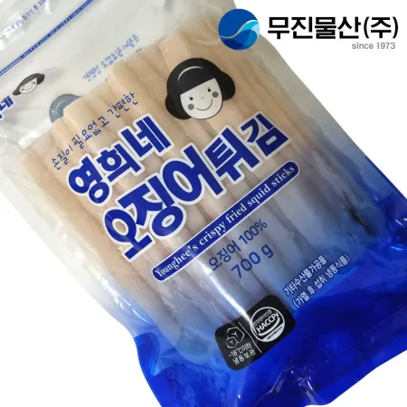 튀김용 대왕오징어 무라 오징어튀김 7kg