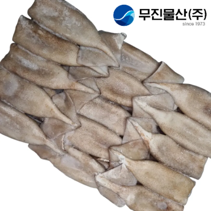튜브오징어(바이나) 120/150 손질 할복 오징어 10kg 이미지