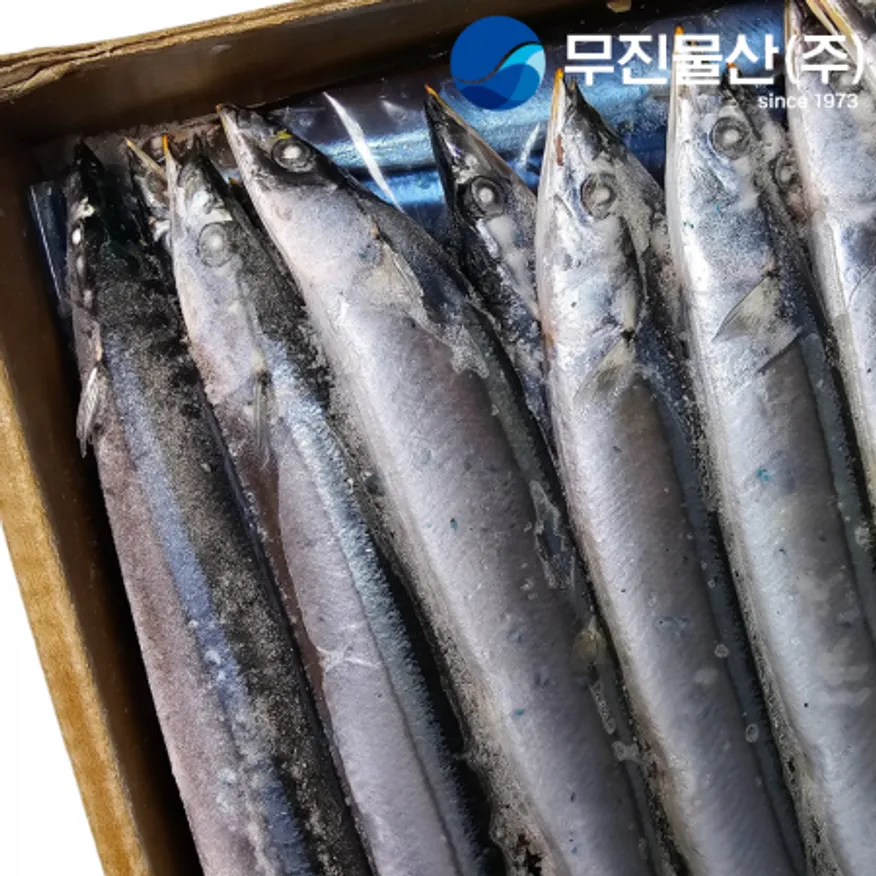 꽁치 2번 80미 내외 9kg 생선구이 대만산 이미지