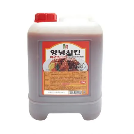 첫맛 청우 양념치킨 매운맛소스 10kg