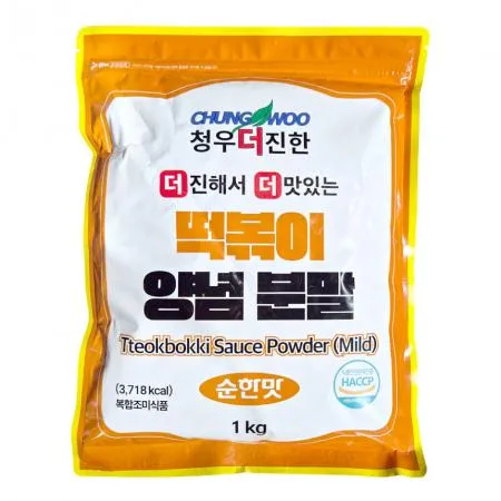 청우 더진한 떡볶이양념분말 순한맛 1kg