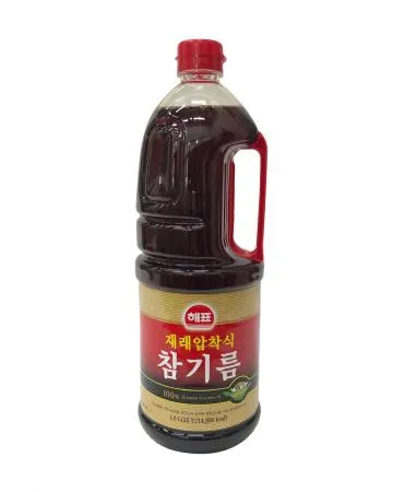 해표 재래압착식 참기름 1.8L