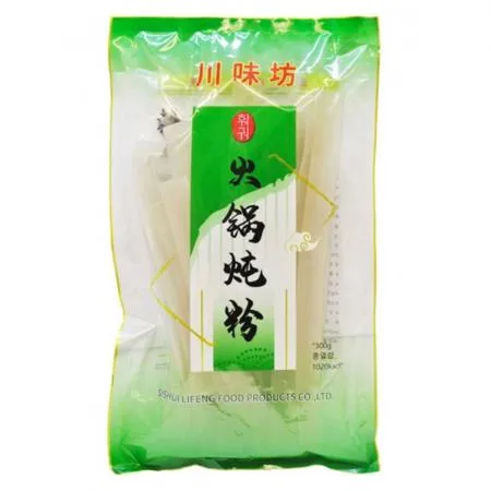 천미방 훠거넓적당면 300g 중국 마라탕 훠궈