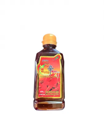 청우 더진한 캡사이신 매운맛 소스 550g