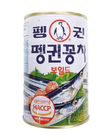 펭귄 꽁치캔 400g