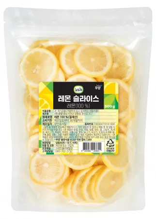 뉴뜨레 레몬 슬라이스 500g [아이스박스포함]