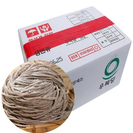 손맛 메밀칼국수 5kg 우복 메밀칼국수면 1박스