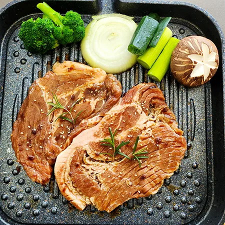 갈비아저씨 수제양념 왕구이 양념목살 300g 이미지