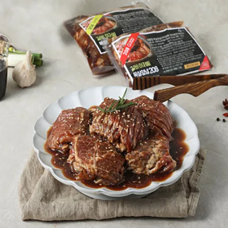 갈비아저씨 수제양념 양념 목살구이 대용량 18kg (900g*20) 이미지
