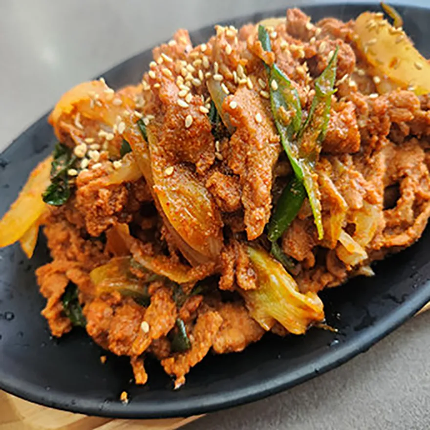 갈비아저씨 매콤 제육볶음 대용량 12kg (600g*20) 이미지