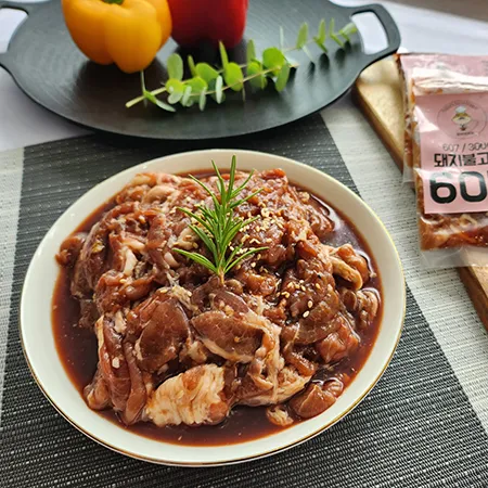 갈비아저씨 간장양념 돼지불고기 3kg (300g*10) 이미지