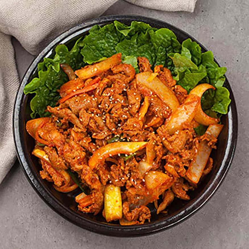 갈비아저씨 매콤 제육볶음 대용량 9kg (900g*10) 이미지