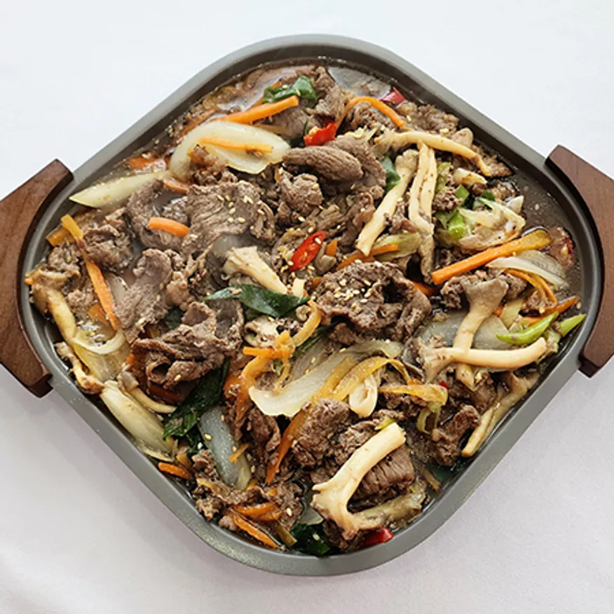 갈비아저씨 양념 소불고기 대용량 3kg (300g*10) 이미지