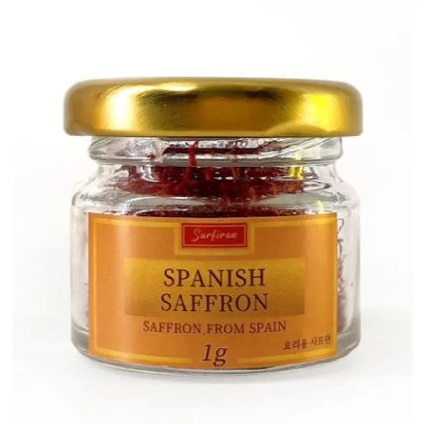스페인 사프란 1g (요리용 향신료샤프란) 이미지