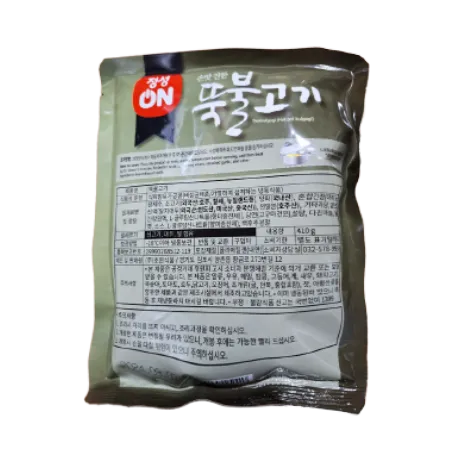 정성온 손맛 진한 뚝불고기 410g 25개 이미지