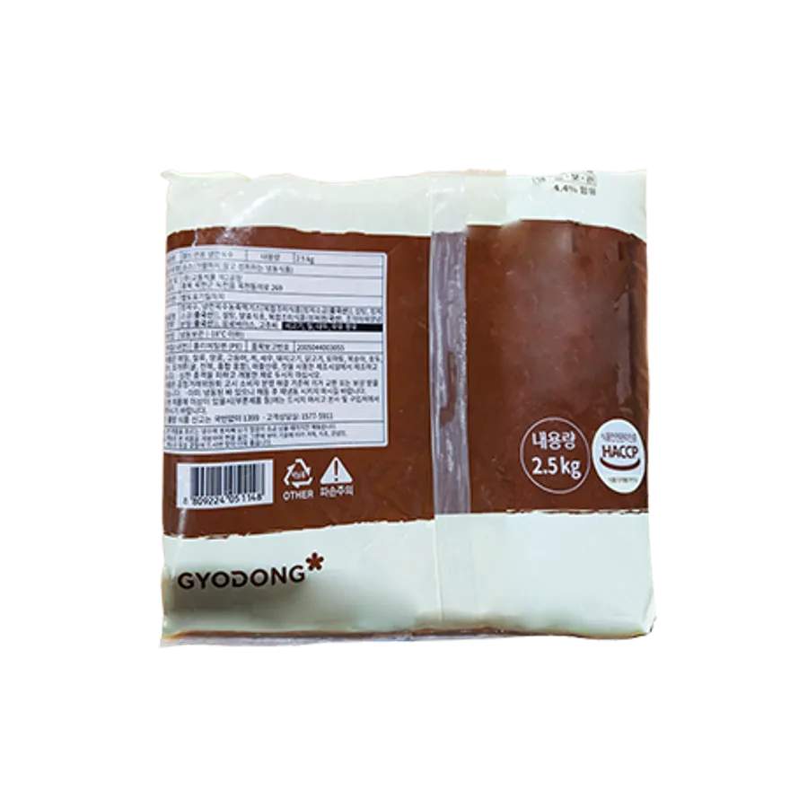 교동식품 하우촌 칡냉면용 냉면육수 2,5kg 4개 이미지