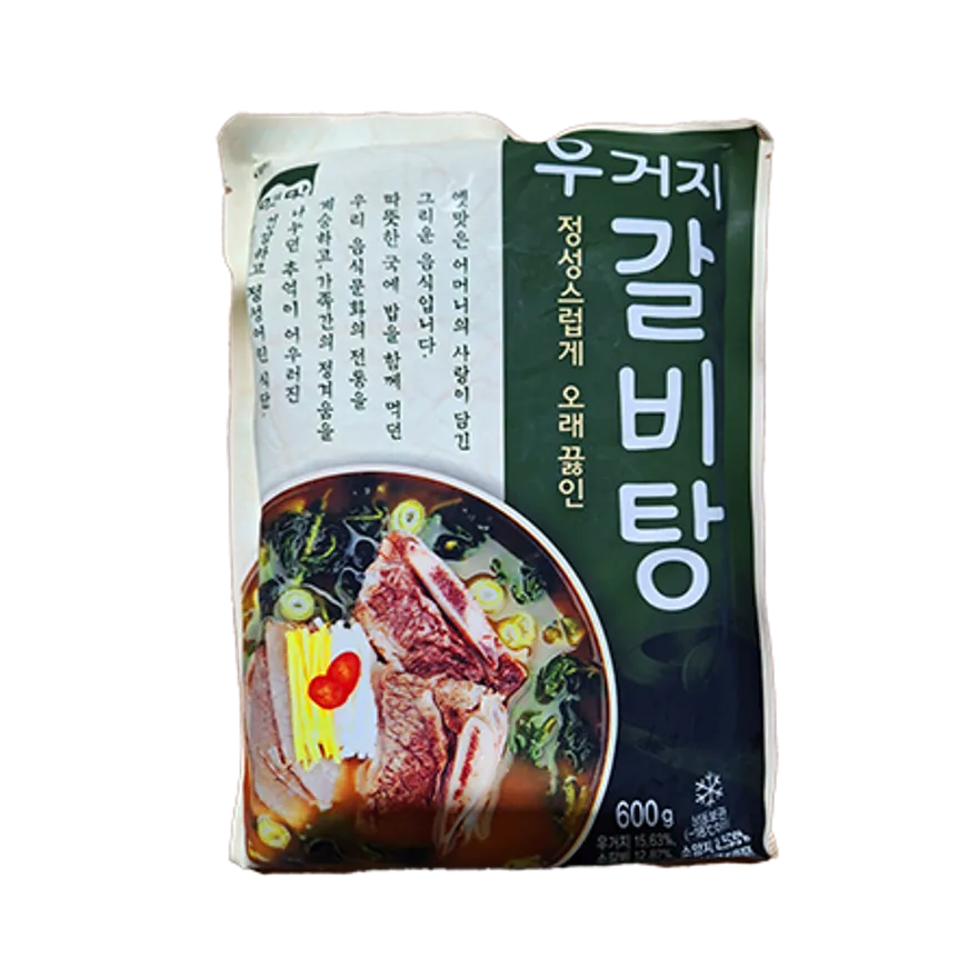 고향식품 옛맛 우거지 갈비탕 600g 25개 이미지