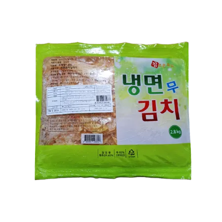 초월푸르미 냉면무김치 2.5kg*6개 (냉면용 무김치/냉면 고명용/업소용/대용량)