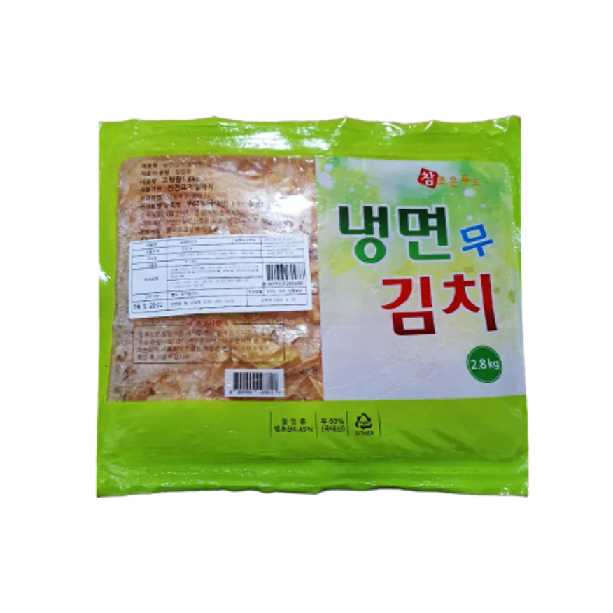 초월푸르미 냉면무김치 2.5kg*6개 (냉면용 무김치/냉면 고명용/업소용/대용량) 이미지