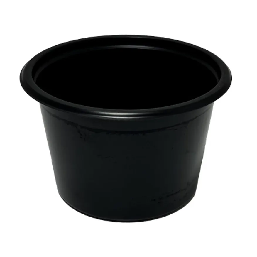 다용도컵(대_95Ø*67mm_검정_용기+뚜껑_500세트 EA) 이미지