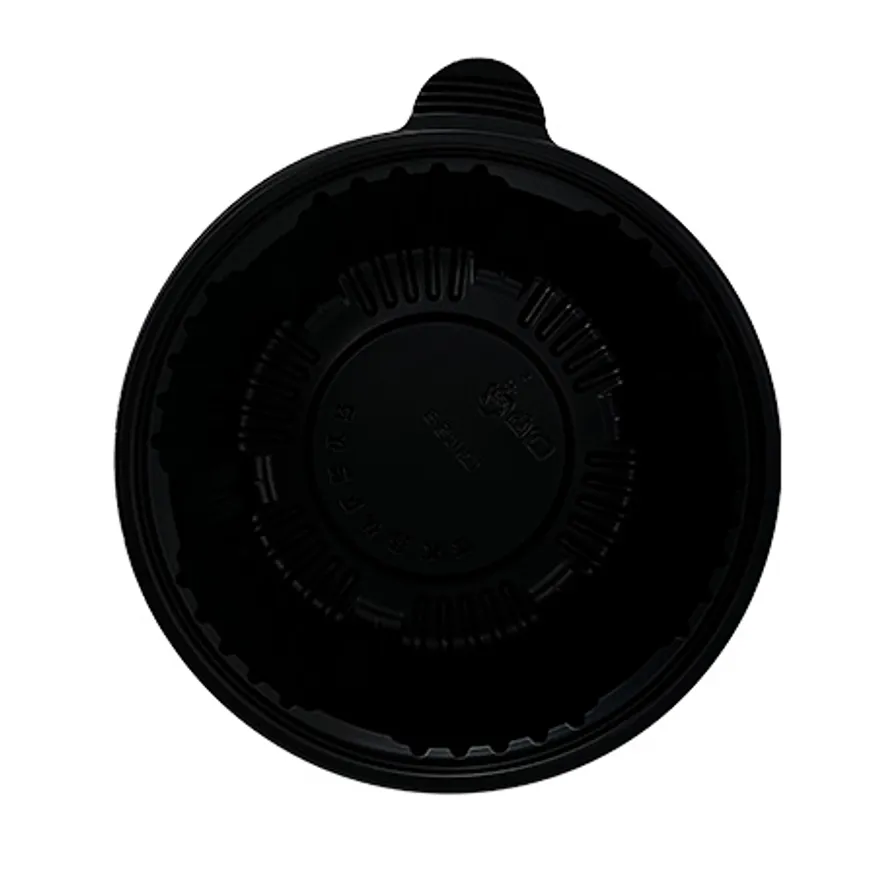 감자탕용기(대_225Ø*125mm_검정_용기+뚜껑_200세트 EA) 이미지