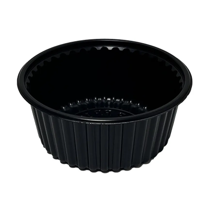 다용도컵(소_105Ø*47mm_검정_용기+뚜껑_1000세트 EA) 이미지