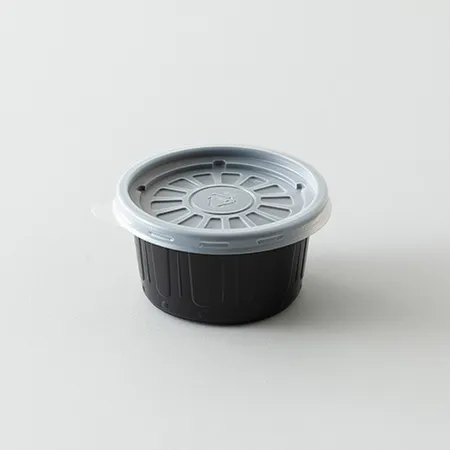 AJ 소스용기(흑색_소_95파이_95Φ*53mm_세트_1000개 BOX)