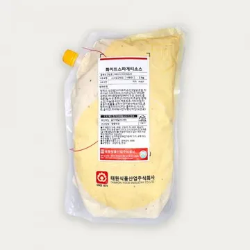 태원식품 화이트 스파게티소스 2kg 냉장