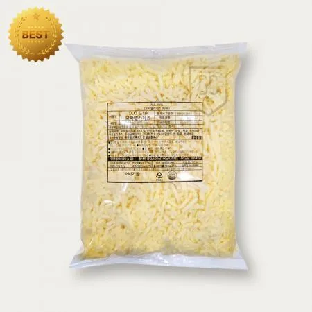 [낱개] 디오지10 피자치즈 자연100% 고다10% 자연치즈 2.5kg 냉장