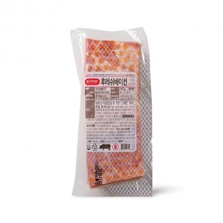 에쓰푸드 통베이컨 500g 냉동 훈제 삼겹살