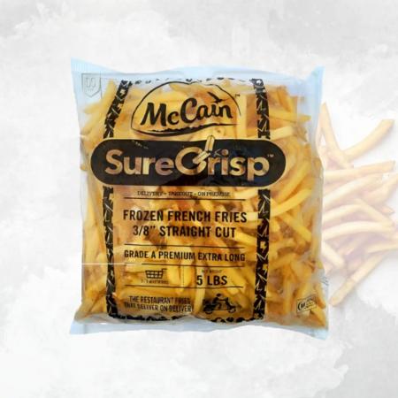 맥케인 스트레이트컷 스킨온 2.27kg 냉동감자 감자튀김