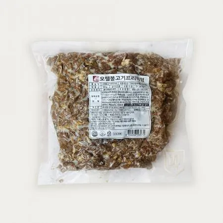 오뗄 불고기프리미엄 500g 냉동 피자토핑 베이커리