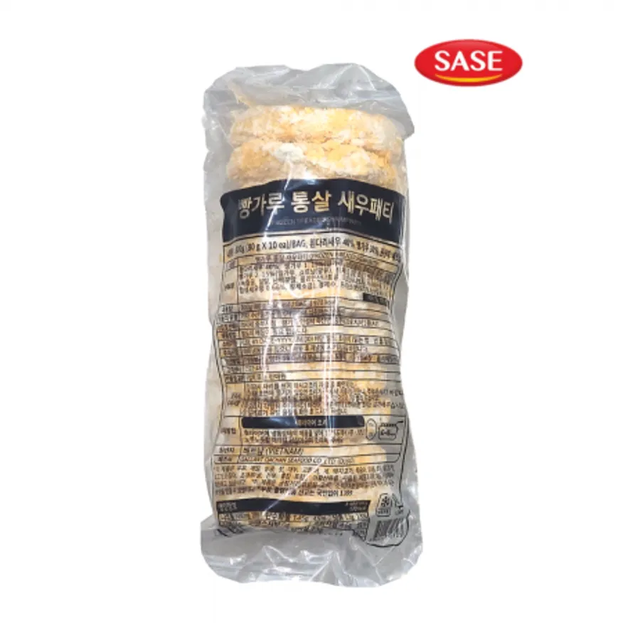사세 빵가루 통살 새우패티 800g (80g x 10입) 이미지