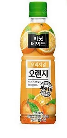 미닛메이드 에센셜 오렌지 펫350ml 24입