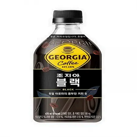 조지아 블랙 펫470ml 24입