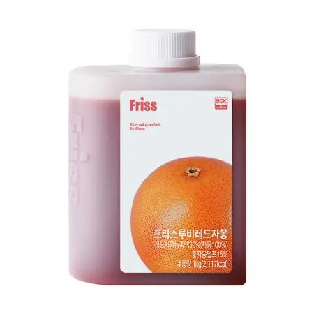 프리스(FRISS)_루비레드자몽 베이스 1kg 1개