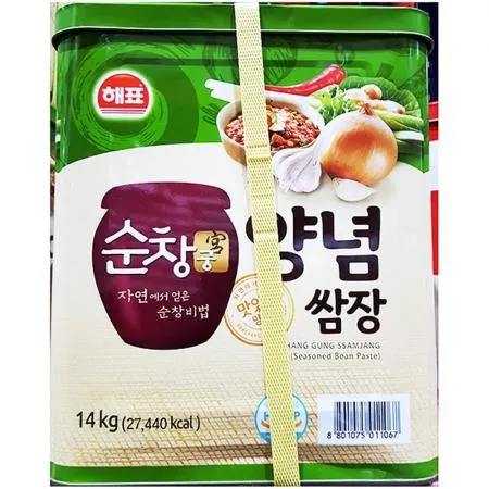 해표 양념쌈장 14kg 업소용