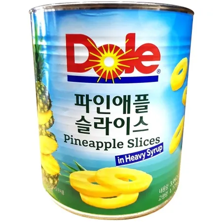 파인애플캔(슬 돌 3.06kg) 파인애플통조림 슬라이스 이미지