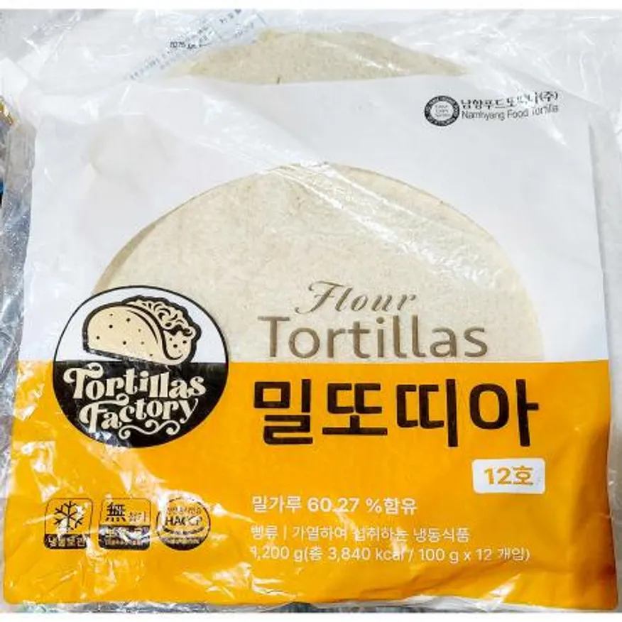 밀또띠아(또즈랑 12인치 12입 1.02Kg) X4 이미지