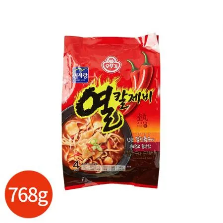 오뚜기 열칼제비 768g 4인분 업소용