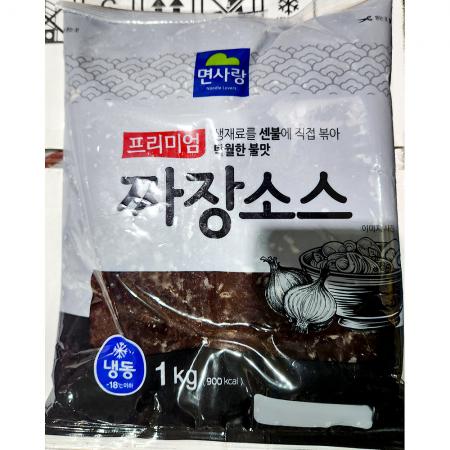 짜장소스(면사랑 냉동 1kg) X10 업소용 짜장면 소스