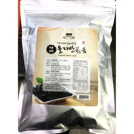 김자반 반찬 식당 업소용 돌자반볶음(바다마음 파래 400g)