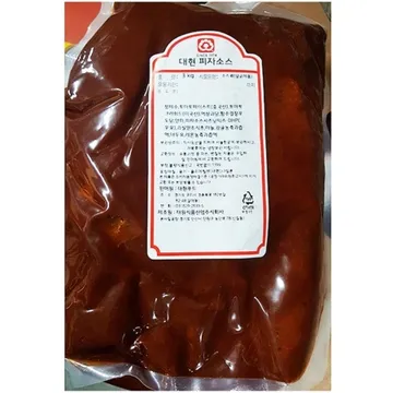 피자소스(태원 3kg) 토마토 페이스트 피자용 양념 업소용 파우치