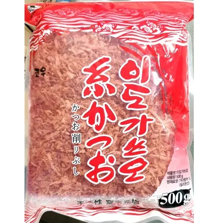 이도 일본 조미료 가쓰오부시 500g 1개 국물 토핑용 가다랑어포 업소용