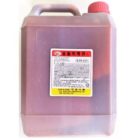 숯불바베큐소스(맛샘 5Kg)