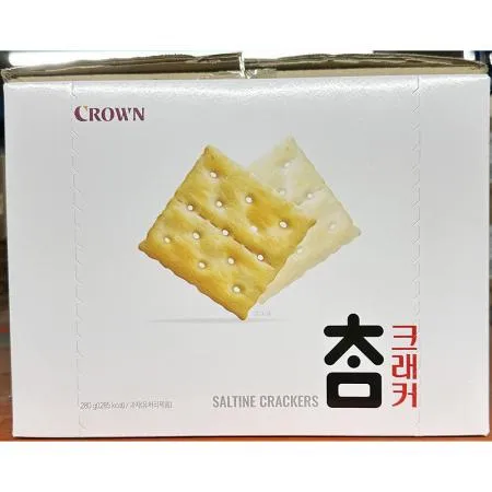 참크래커(크라운제과 280g) X10 업소용 크래커 과자 이미지
